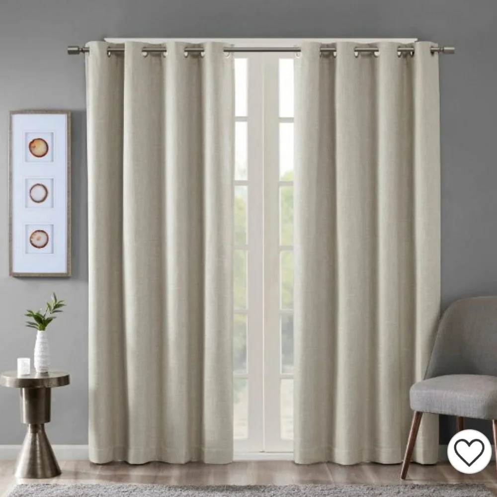 Rune Printed Heathered Blackout Panel